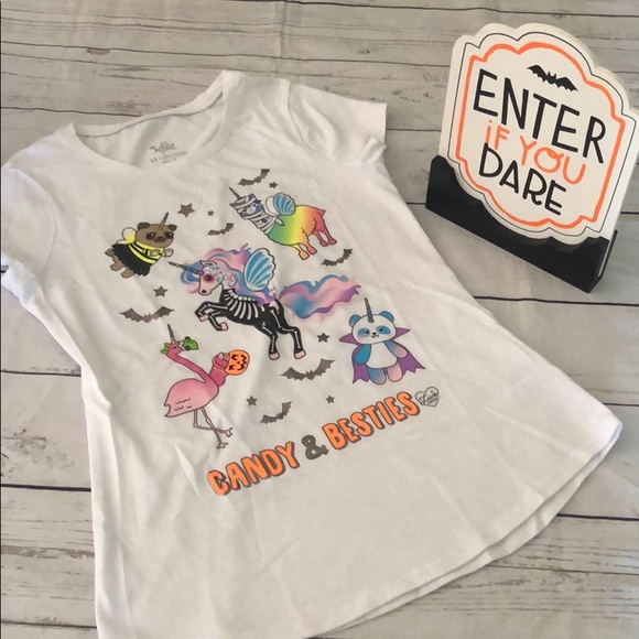 Justice Other - Justice Halloween girls tshirt